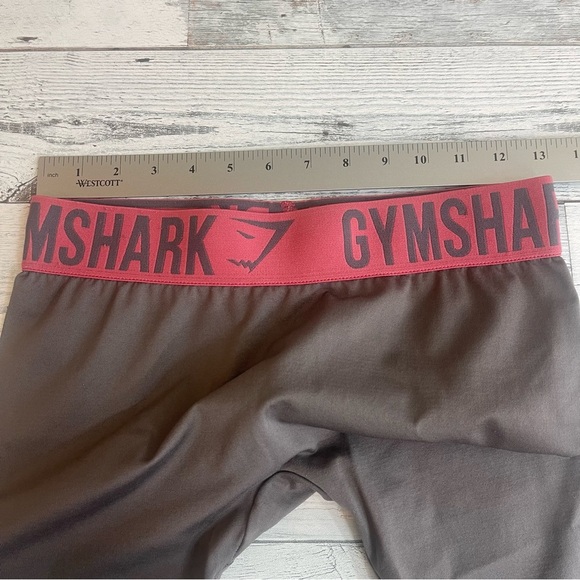 Gymshark Capri Dark Gray Leggings S/M - Picture 4 of 6
